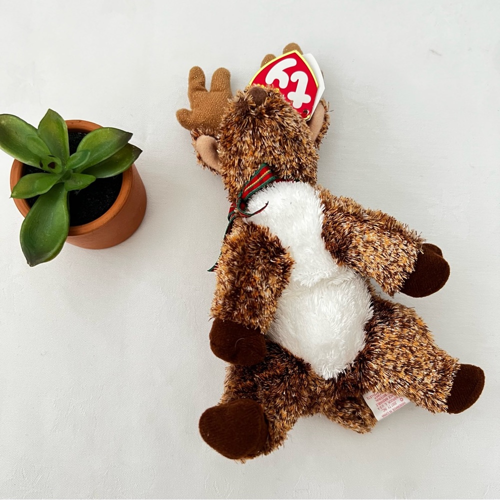 Ty Beanie Babies Reindeer Rooftop - Picture 3 of 7